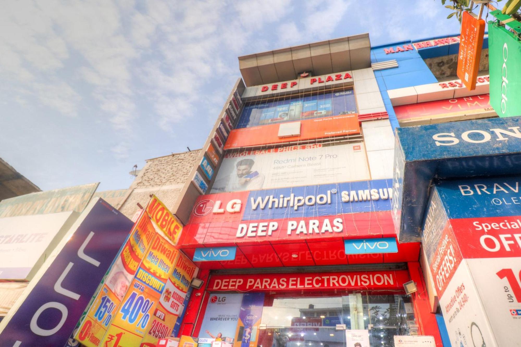 Hotel O Deep Plaza Faridabad Exterior foto